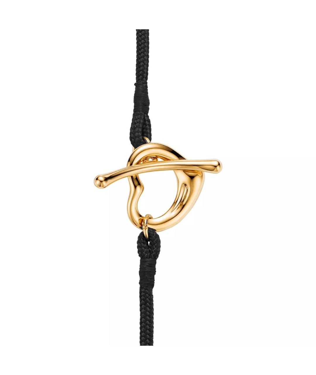 TIFFANY&CO Черный браслет из желтого золота, фото 4