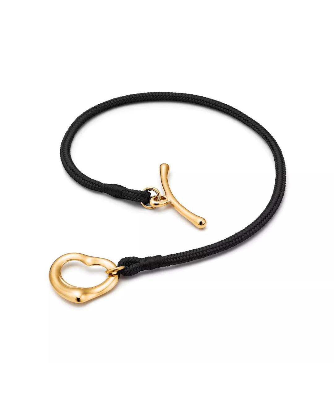 TIFFANY&CO Черный браслет из желтого золота, фото 3