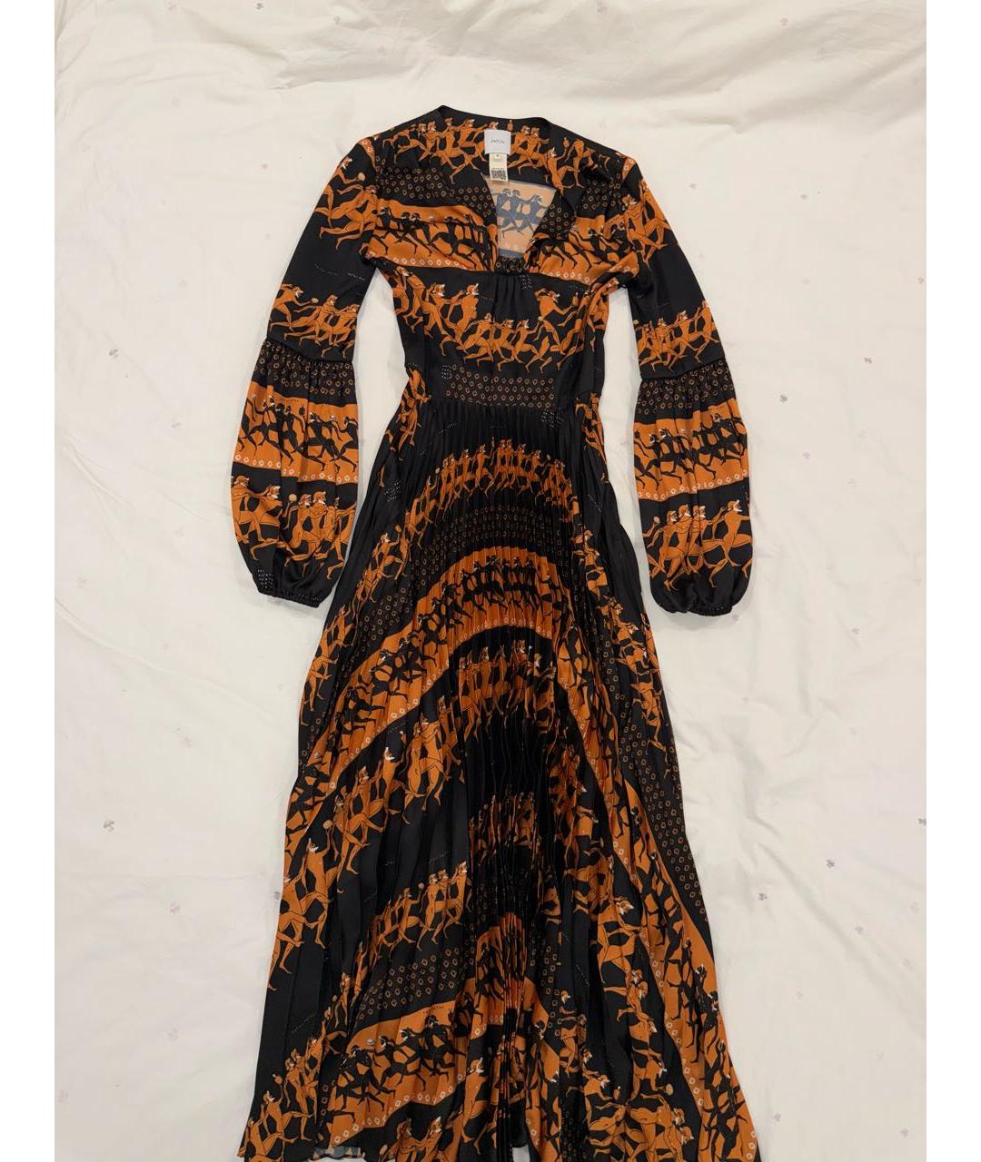 PATOU Мульти шелковое вечернее платье, фото 7