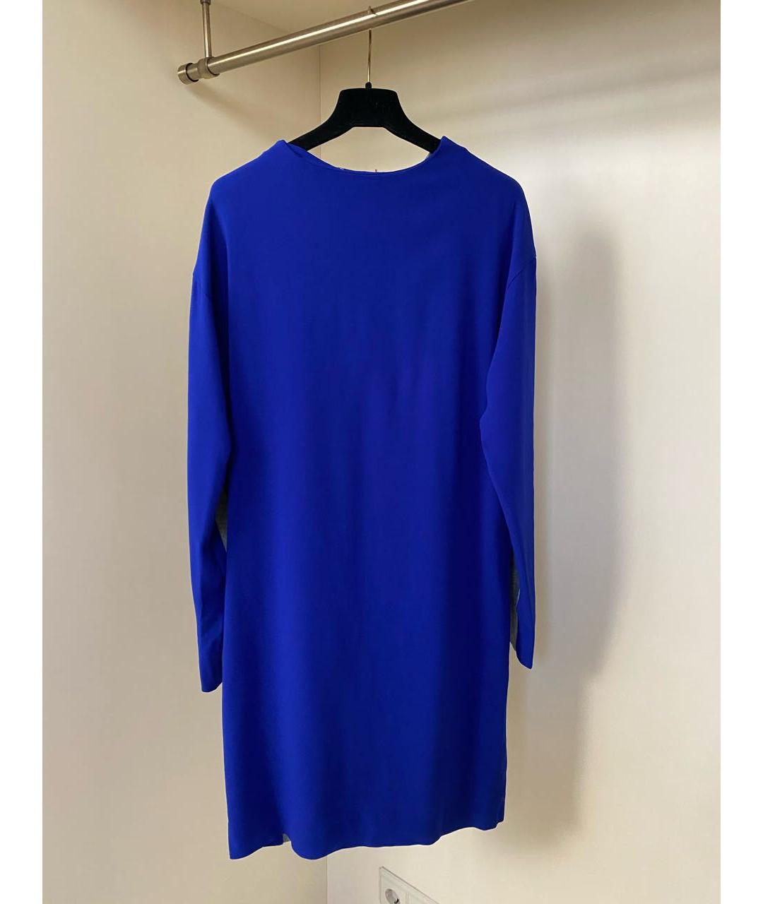 STELLA MCCARTNEY Серое шерстяное повседневное платье, фото 2