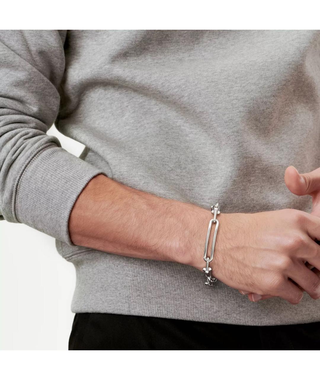 TIFFANY&CO Серебрянный серебряный браслет, фото 3