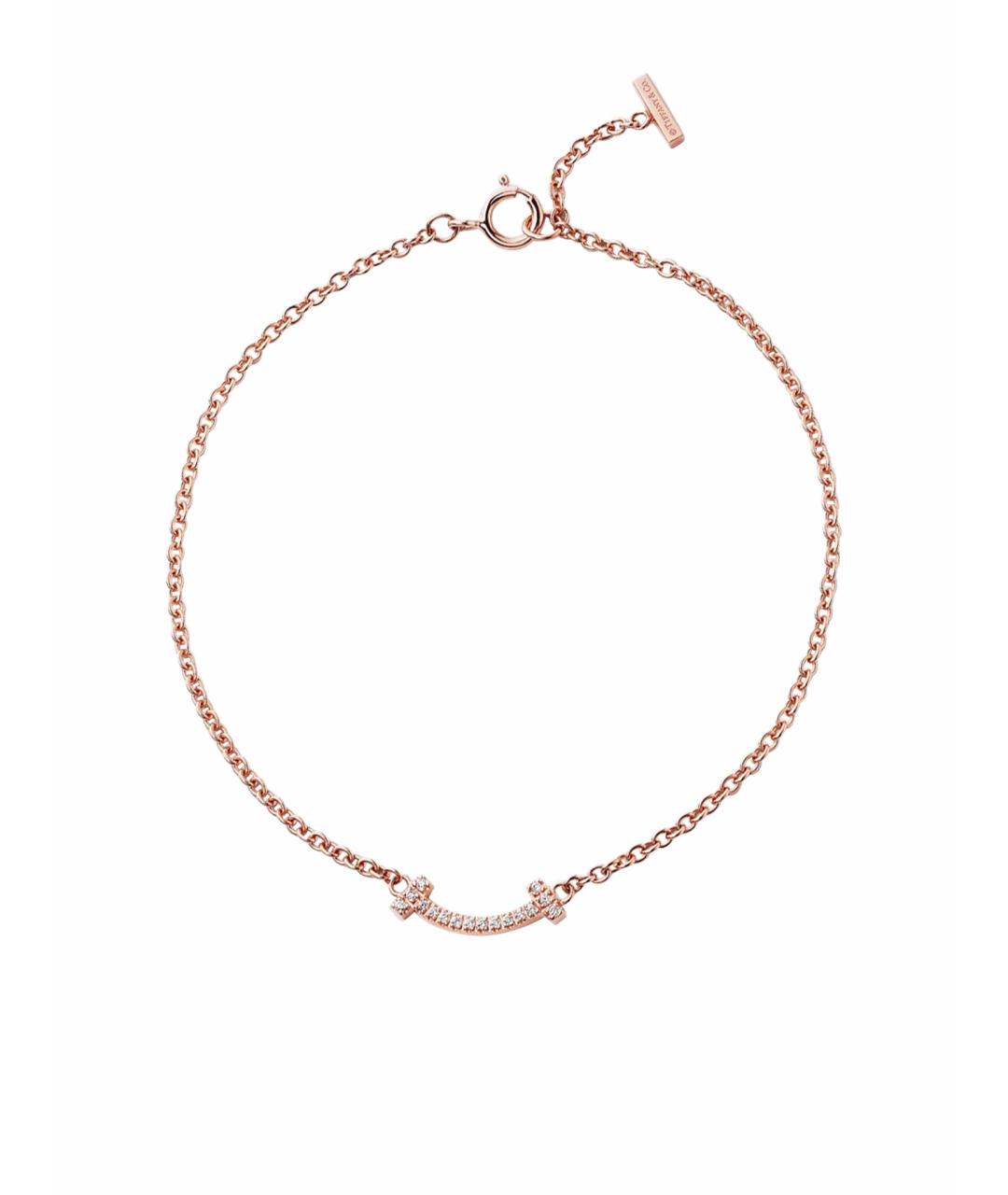 TIFFANY&CO Бежевый браслет из розового золота, фото 1