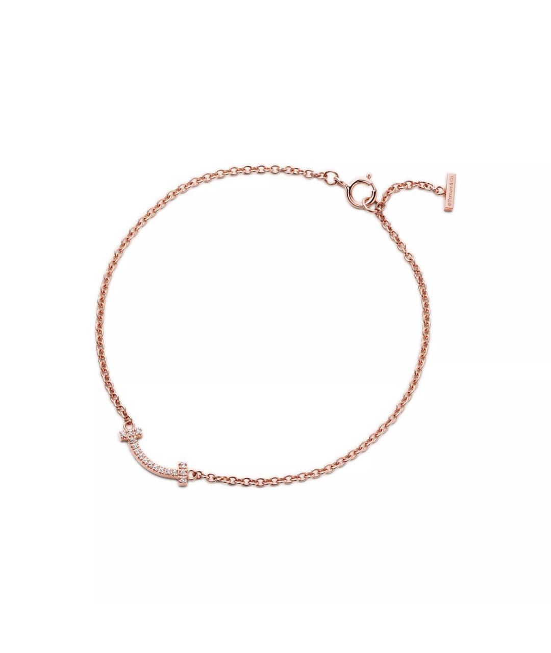 TIFFANY&CO Бежевый браслет из розового золота, фото 5