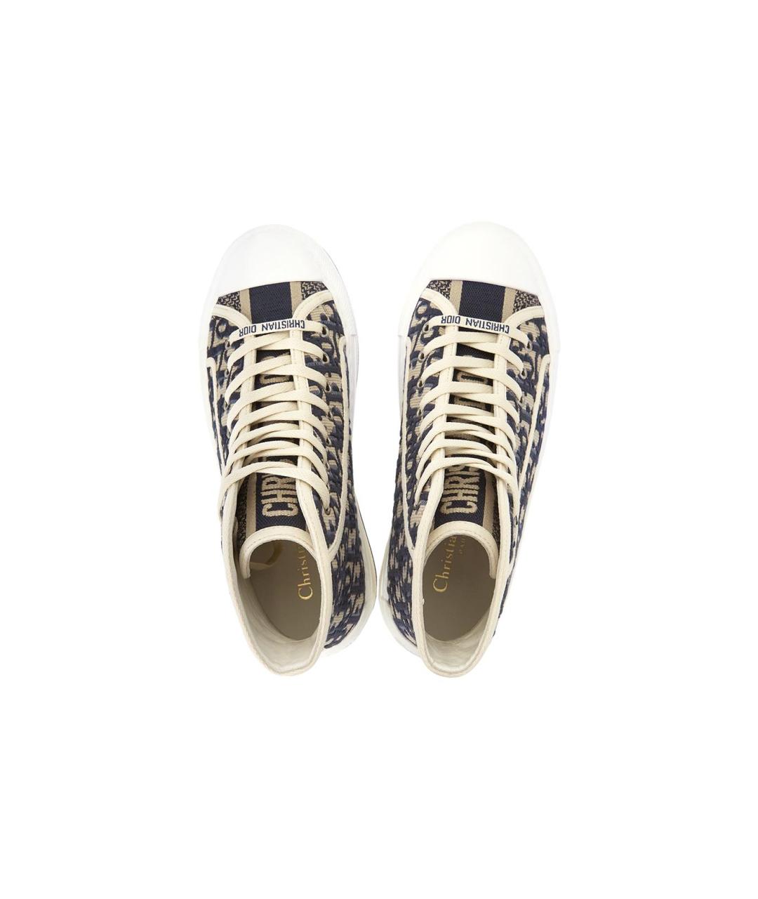 CHRISTIAN DIOR Синие кеды, фото 3