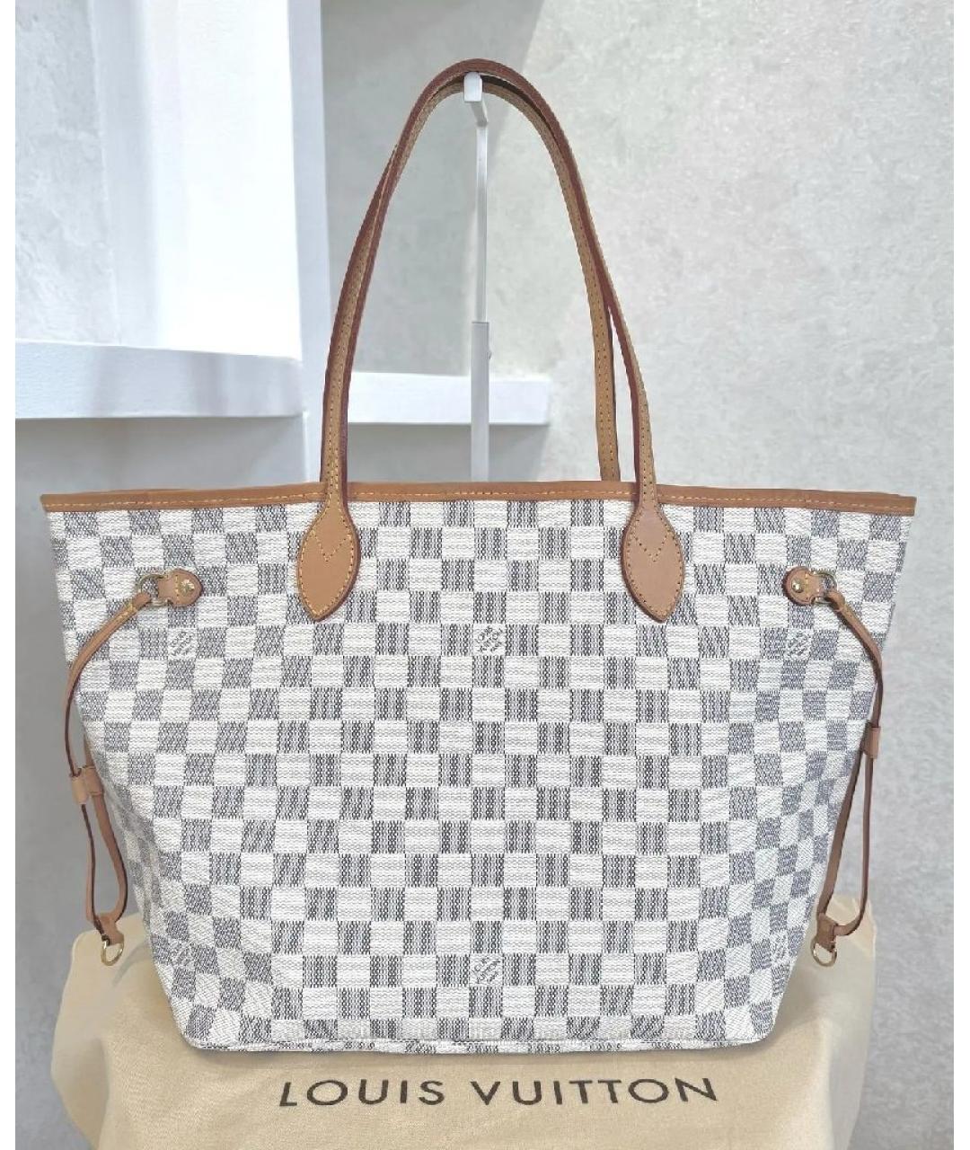 LOUIS VUITTON Серая сумка тоут, фото 7