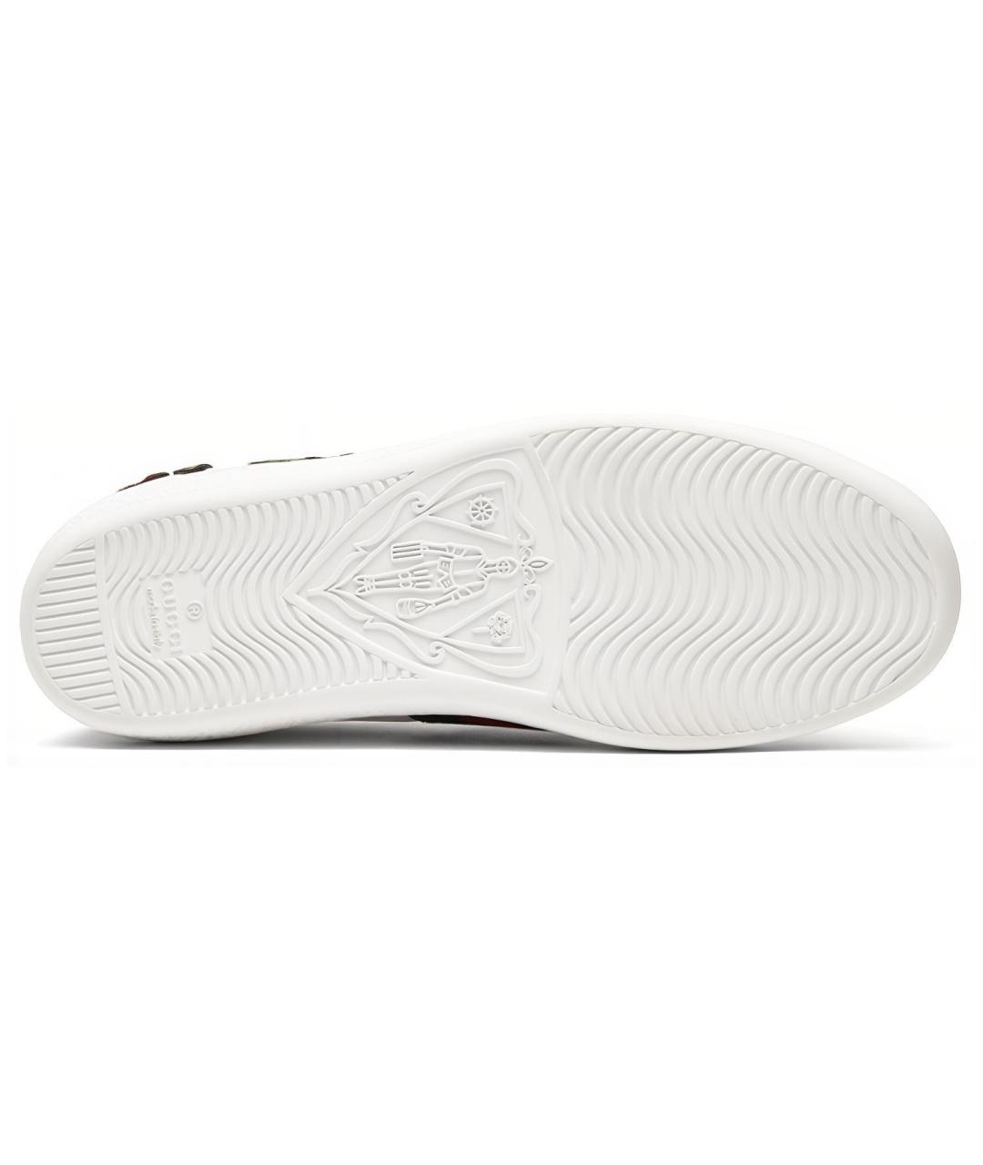 GUCCI Мульти кожаные кроссовки, фото 5