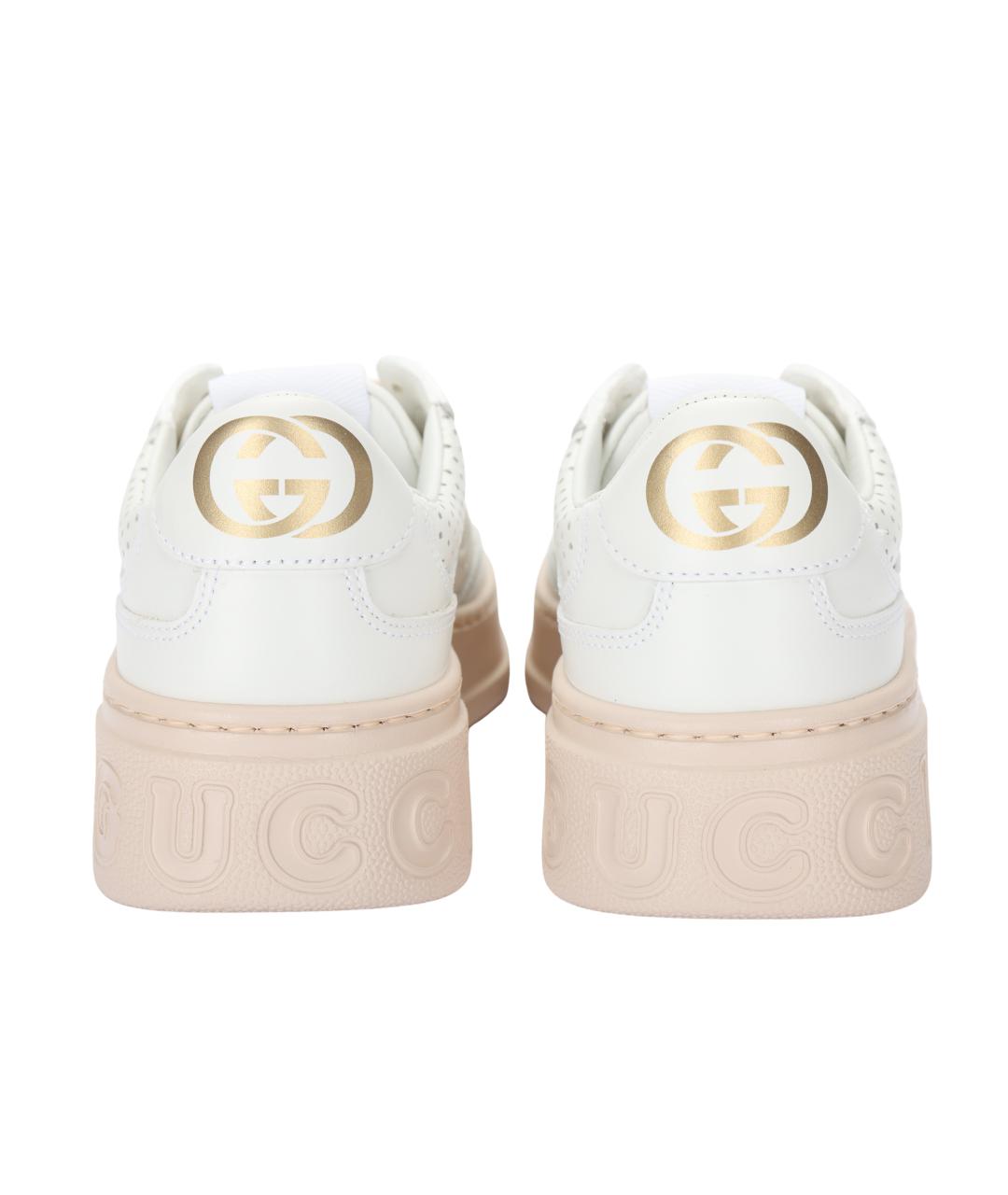 GUCCI Белые кроссовки, фото 3