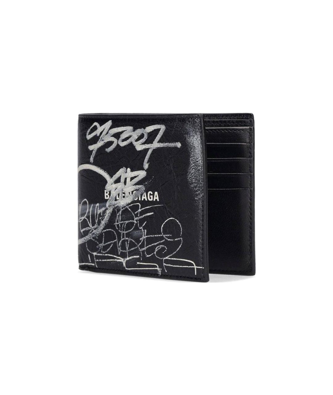 BALENCIAGA Черный кошелек, фото 3