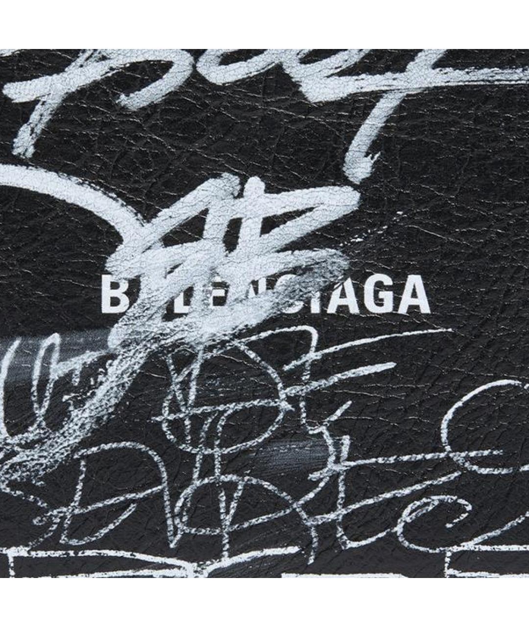BALENCIAGA Черный кошелек, фото 6