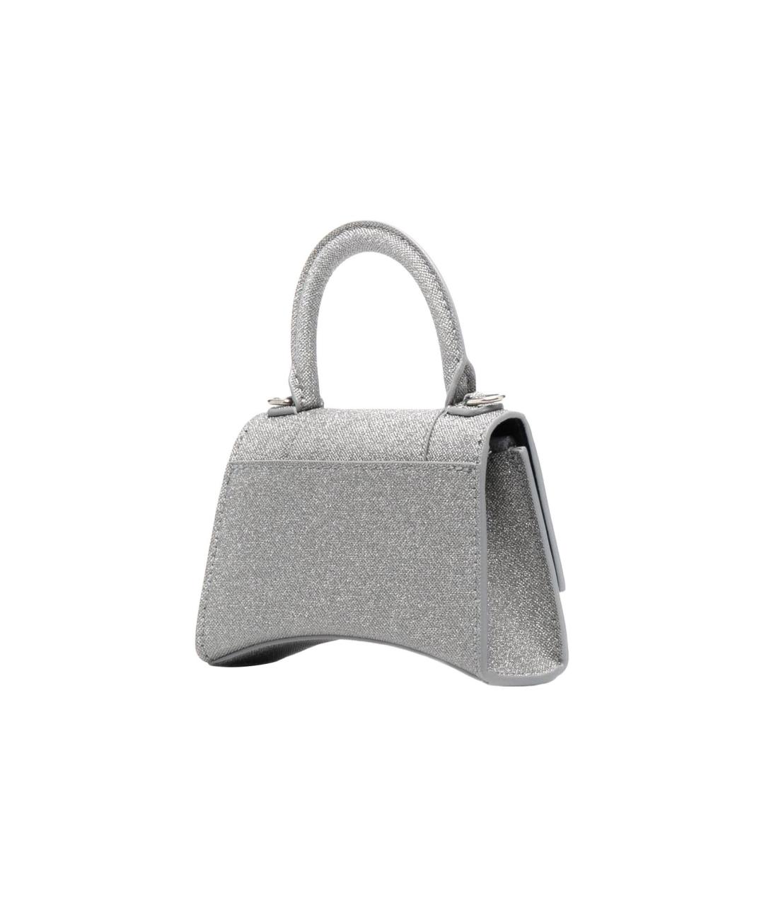 BALENCIAGA Серебряная сумка через плечо, фото 2