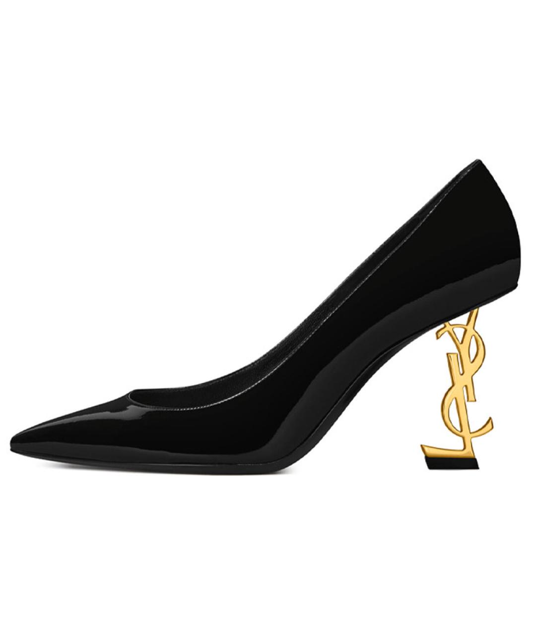 SAINT LAURENT Черные туфли, фото 2