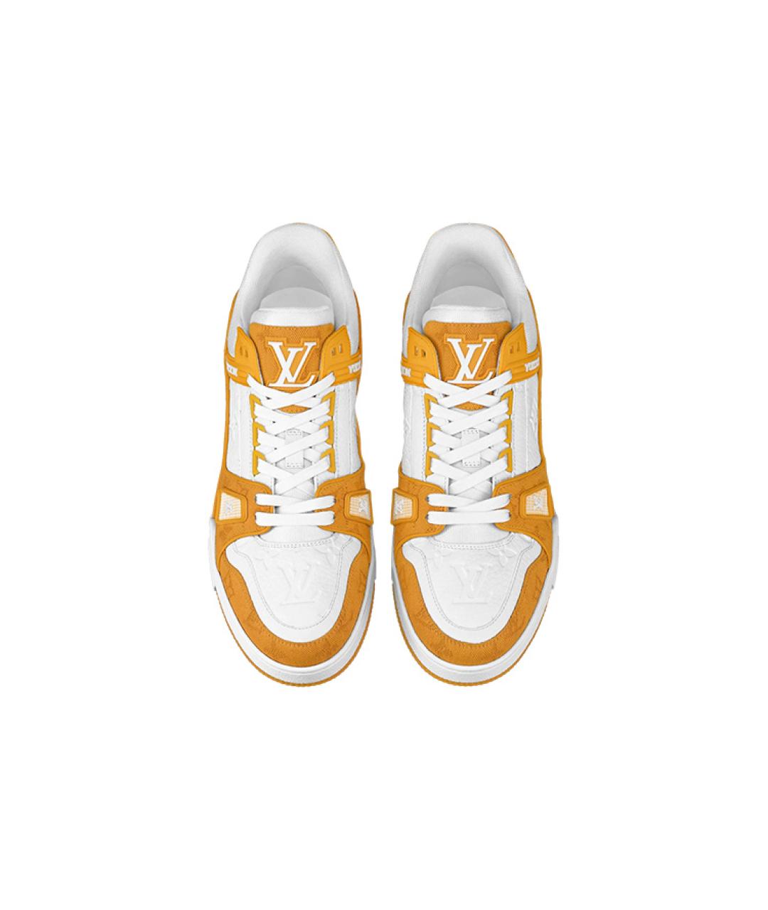 LOUIS VUITTON Мульти кожаные низкие кроссовки / кеды, фото 3