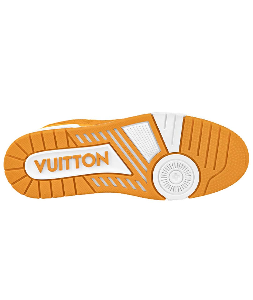 LOUIS VUITTON Мульти кожаные низкие кроссовки / кеды, фото 5