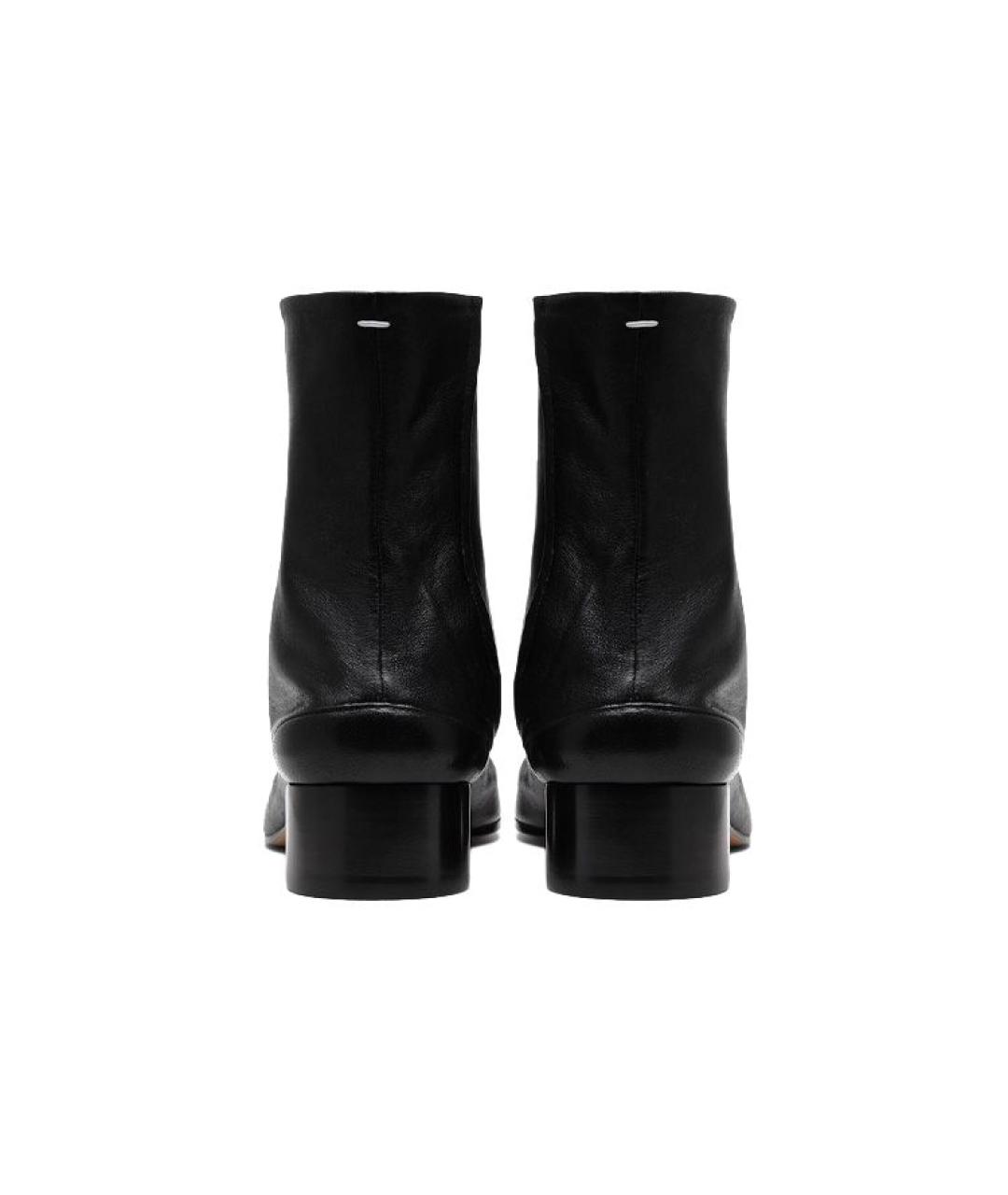 MAISON MARGIELA Кожаные сапоги, фото 4