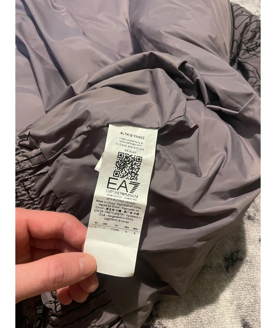EMPORIO ARMANI Мульти полиамидовый пуховик, фото 7