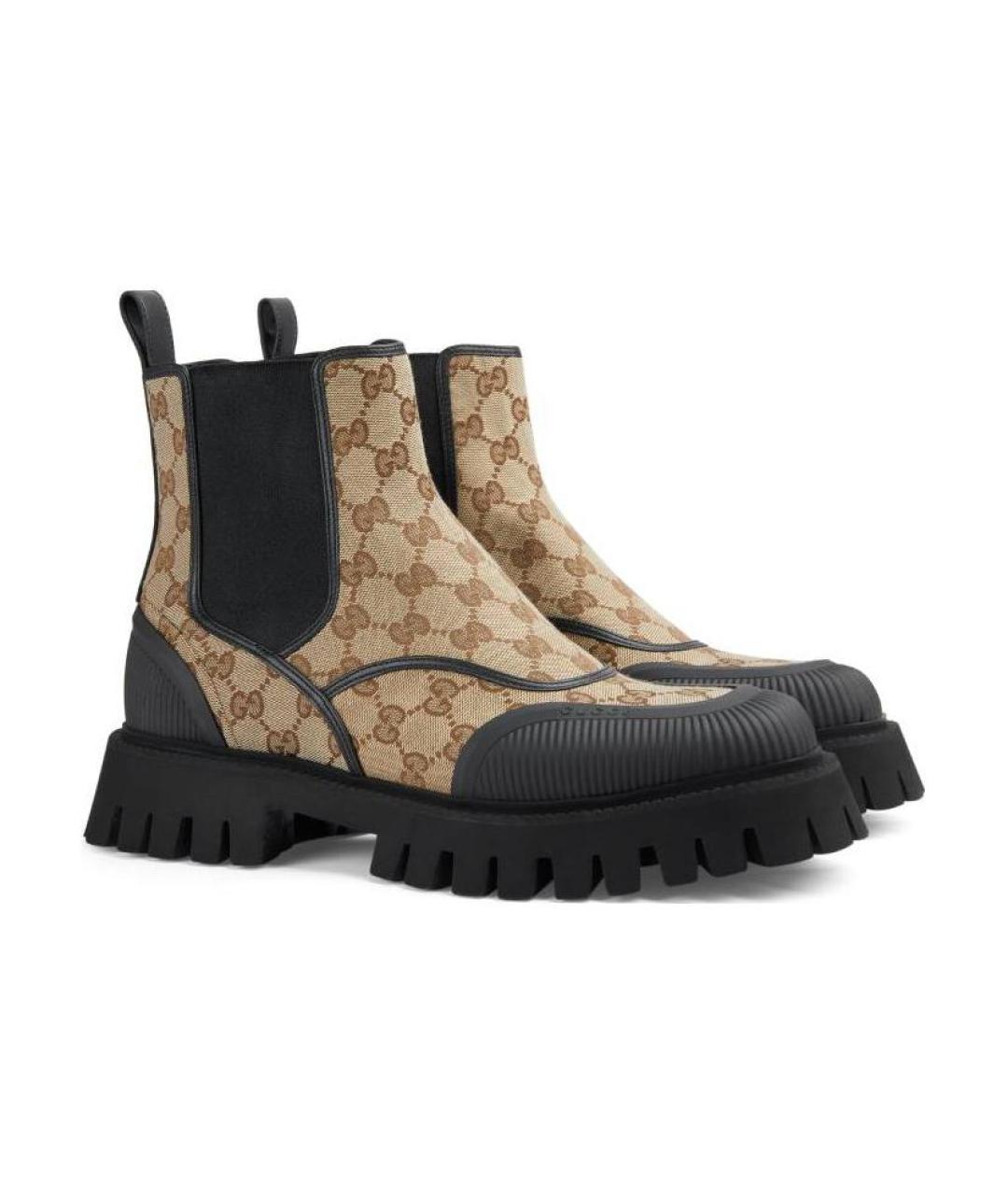 GUCCI Черные высокие ботинки, фото 3