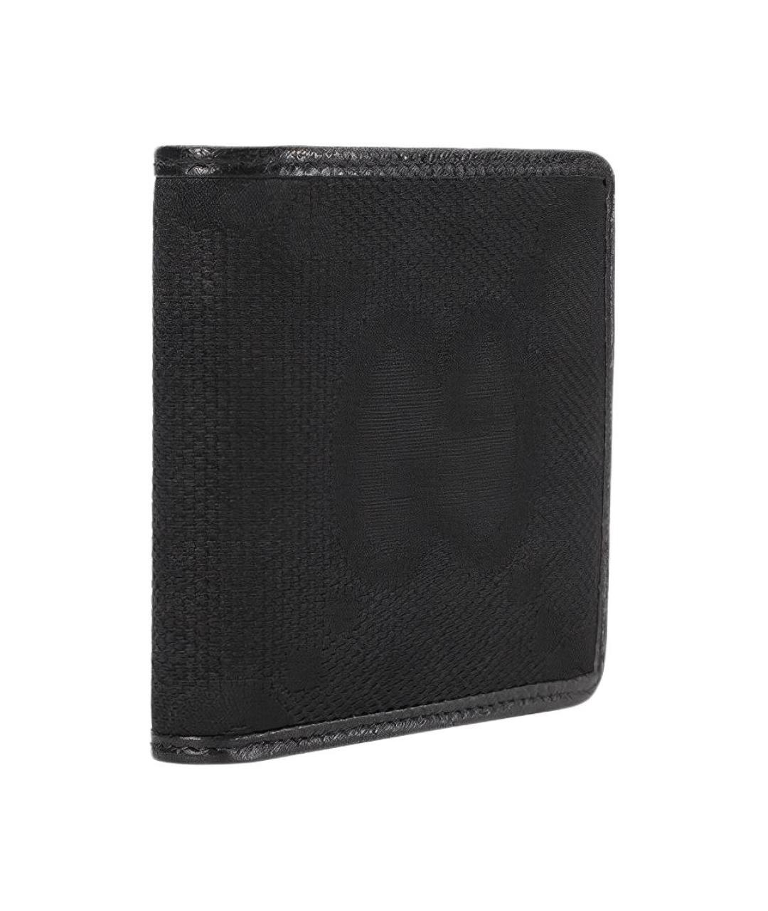 GUCCI Черный кожаный кошелек, фото 2