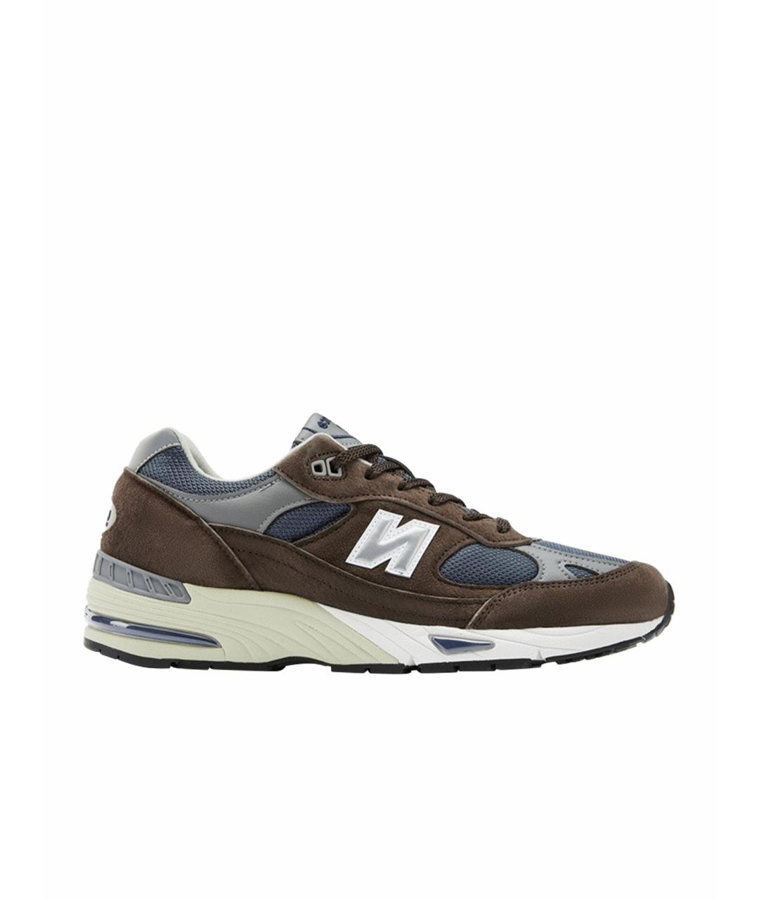 NEW BALANCE Коричневые низкие кроссовки / кеды, фото 1