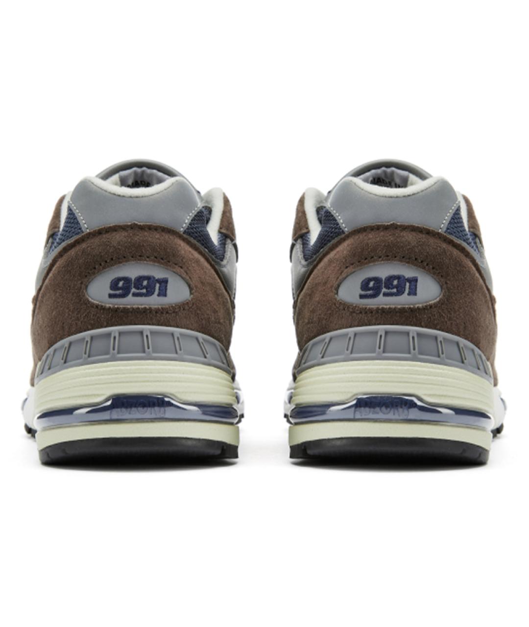 NEW BALANCE Коричневые низкие кроссовки / кеды, фото 4