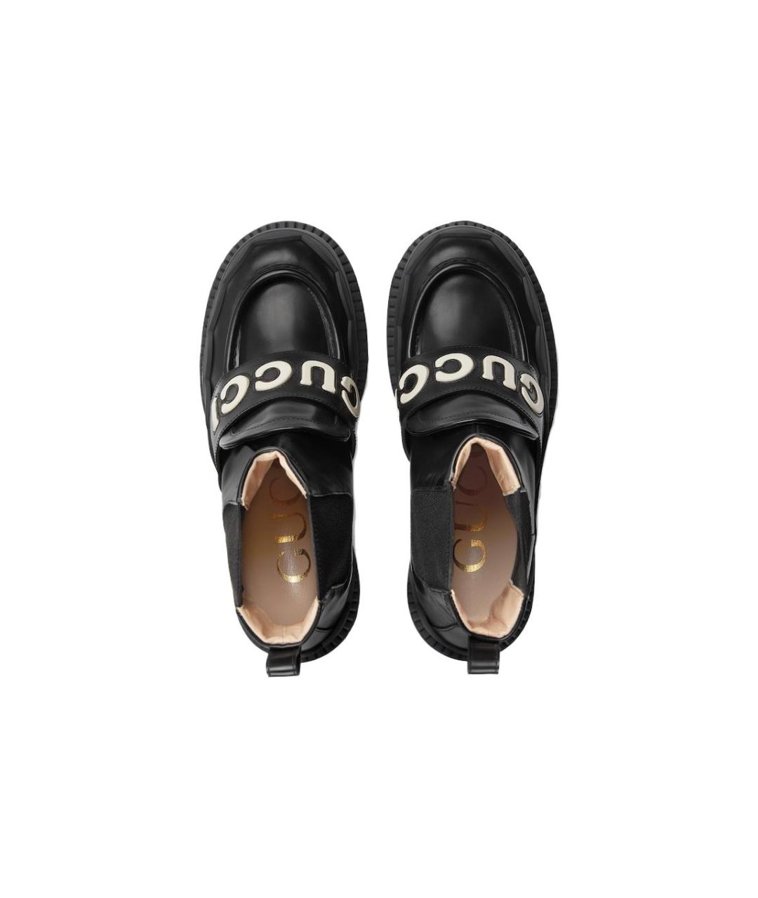 GUCCI Черные сапоги, фото 5
