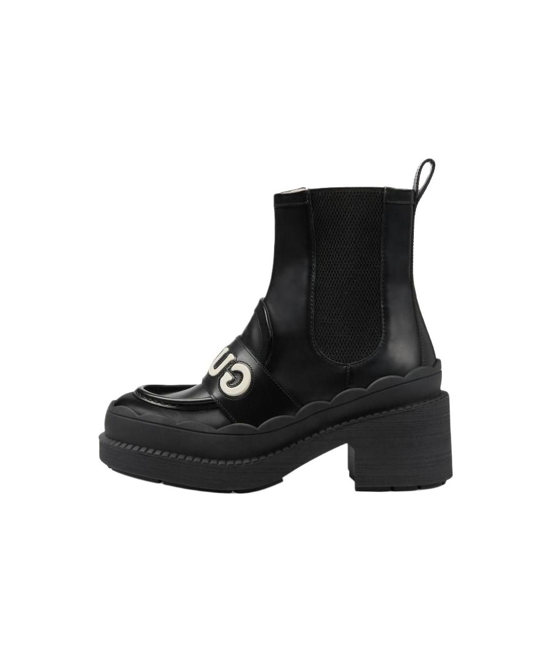 GUCCI Черные сапоги, фото 6