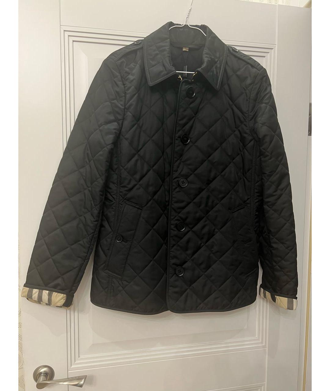 BURBERRY Черная куртка, фото 3