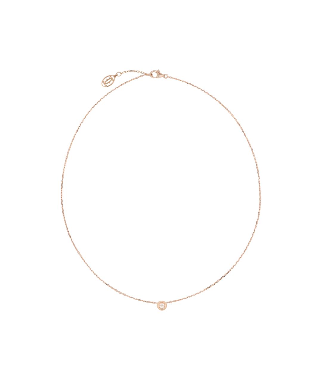 CARTIER Золотое колье из розового золота, фото 2