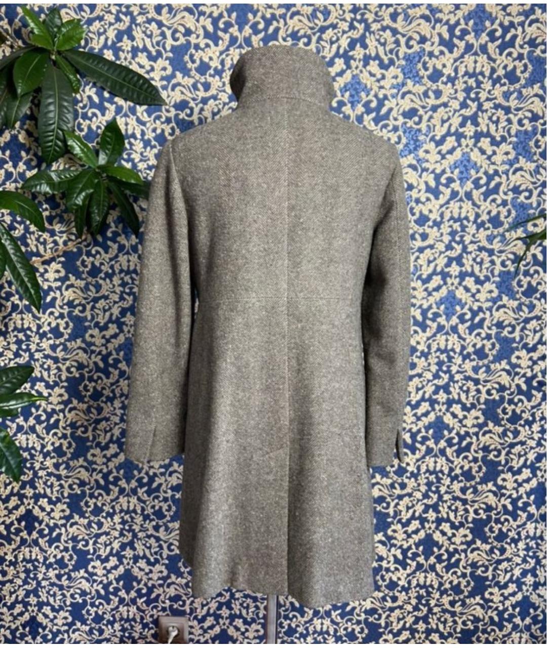 WEEKEND MAX MARA Коричневое шерстяное пальто, фото 2