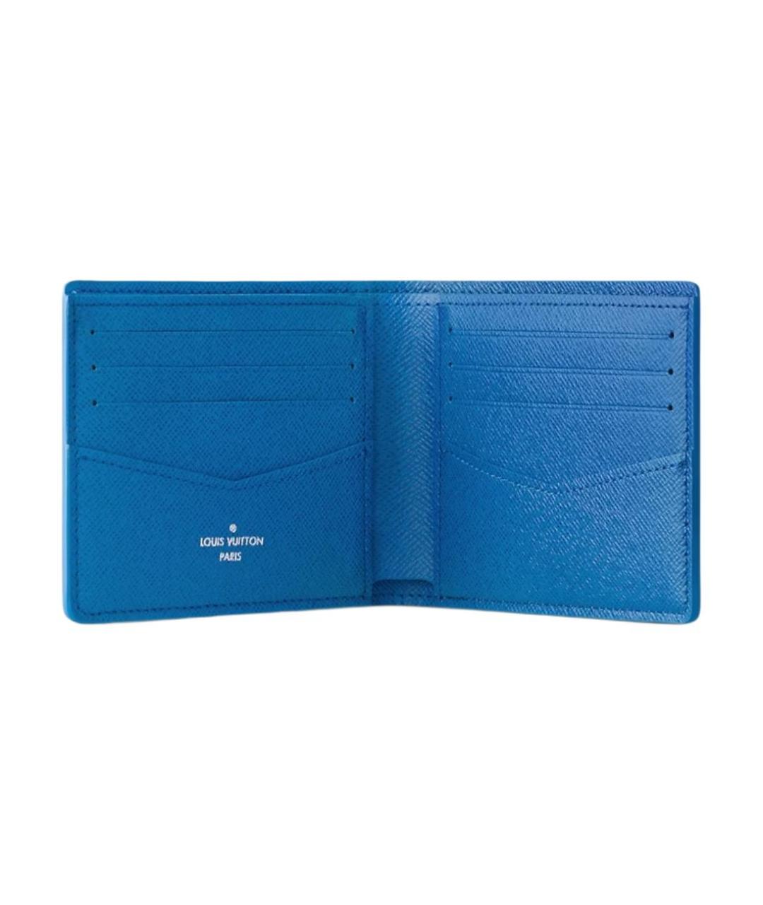 LOUIS VUITTON Синий кошелек, фото 4