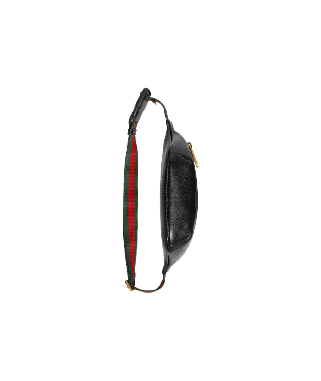 GUCCI Черная поясная сумка, фото 6
