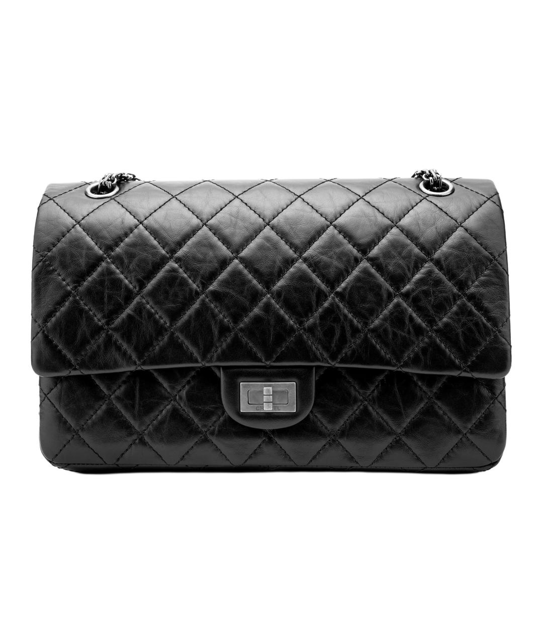 CHANEL Черная кожаная сумка через плечо, фото 1
