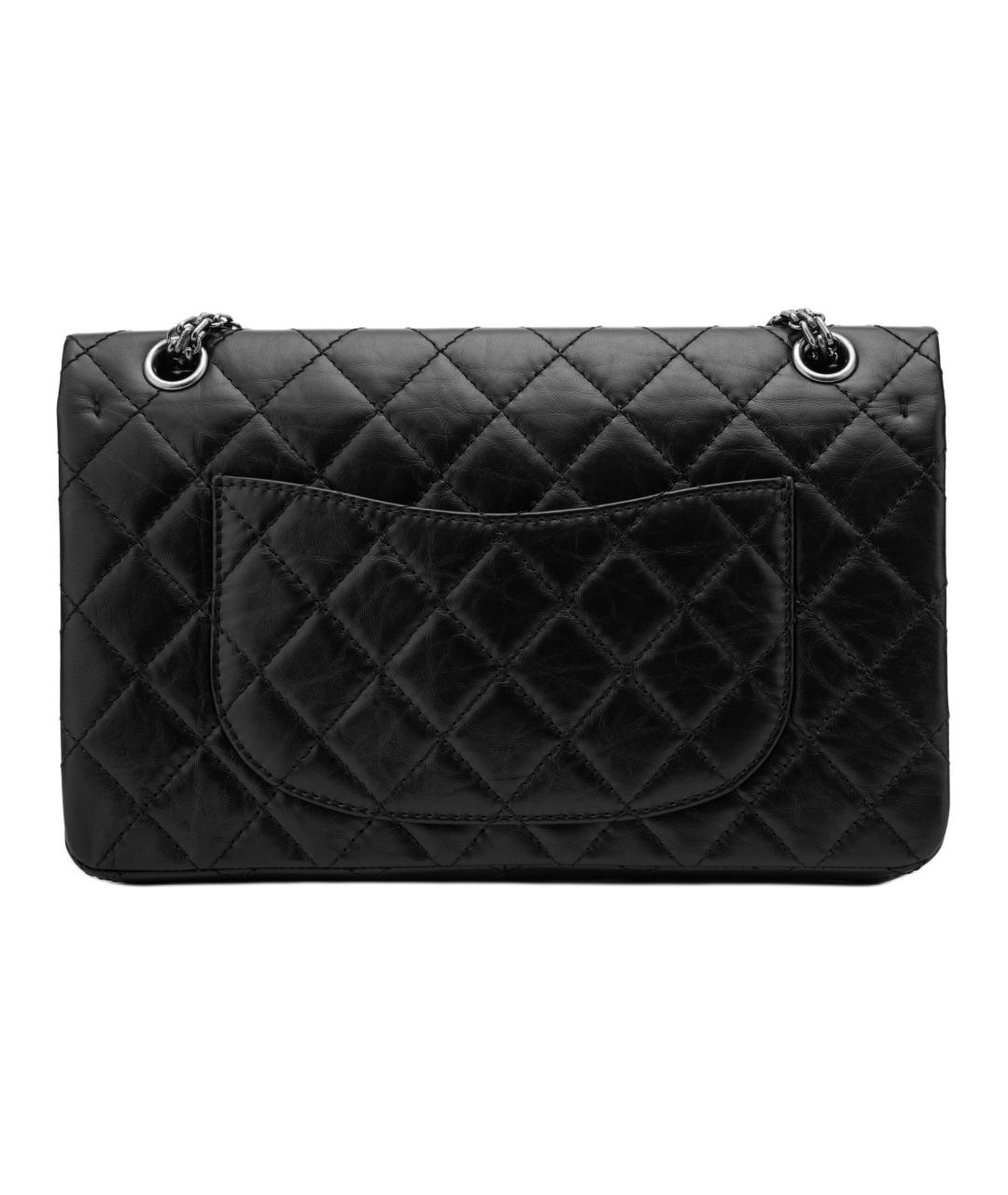 CHANEL Черная кожаная сумка через плечо, фото 3