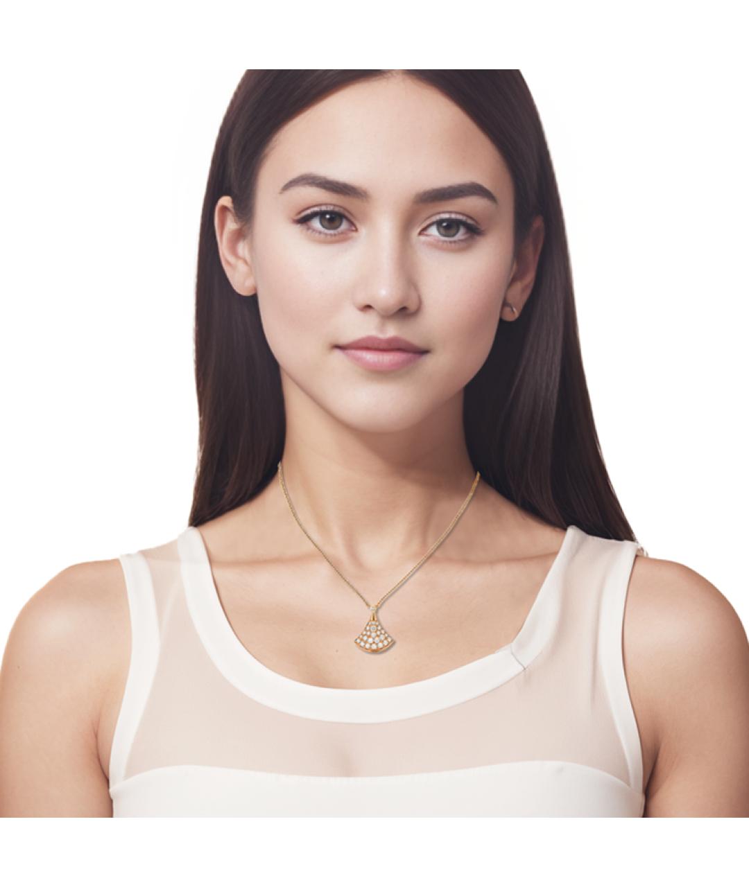 BVLGARI Золотая подвеска из розового золота, фото 4