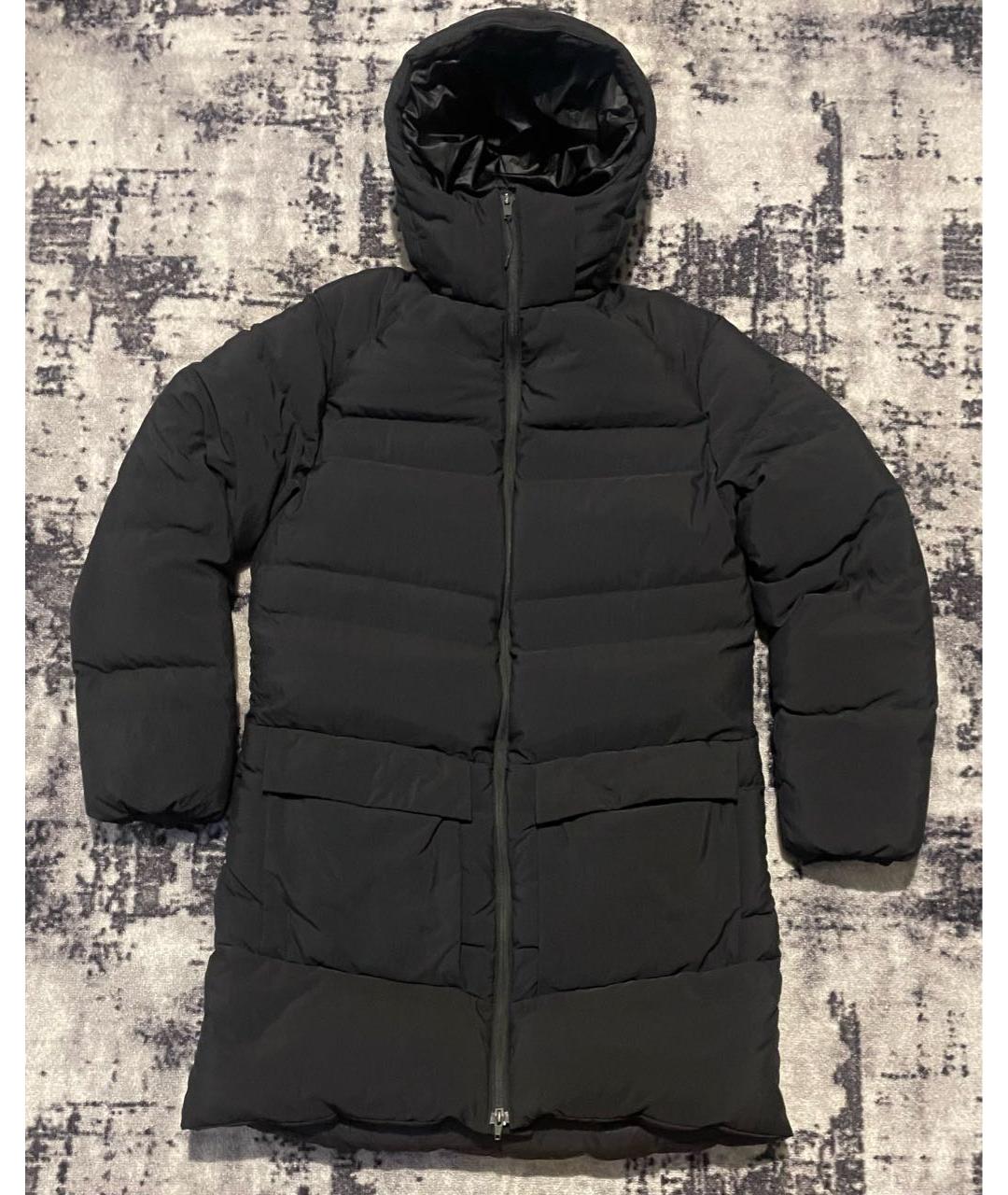 Y-3 Черный полиамидовый пуховик, фото 8