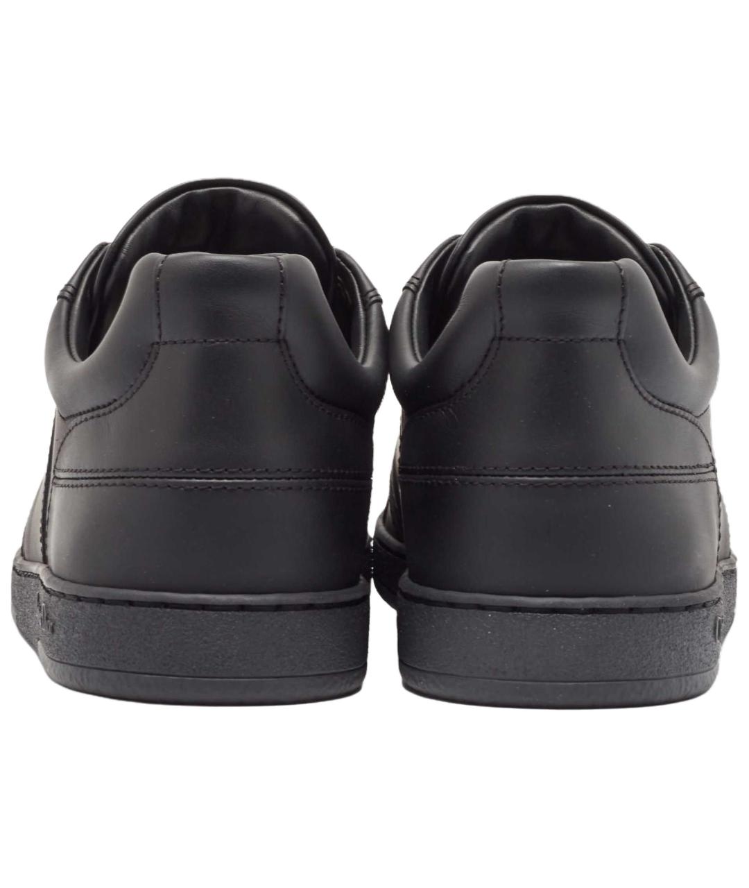 CHRISTIAN DIOR Черные кожаные кроссовки, фото 5