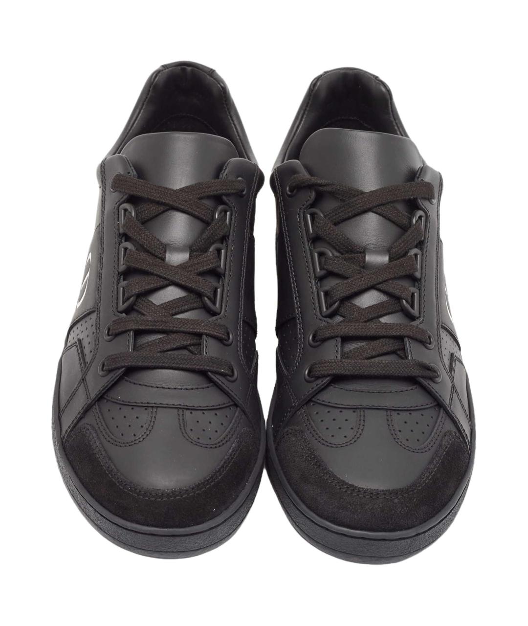 CHRISTIAN DIOR Черные кожаные кроссовки, фото 3