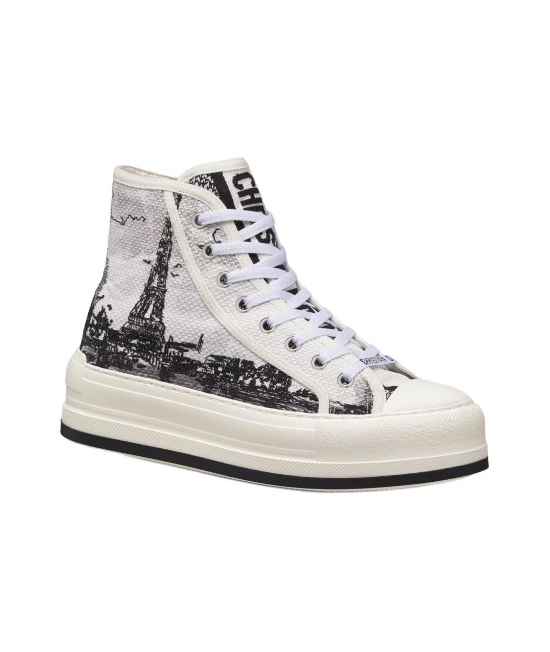 CHRISTIAN DIOR Белые кеды, фото 3