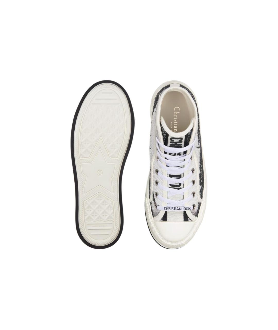 CHRISTIAN DIOR Белые кеды, фото 5