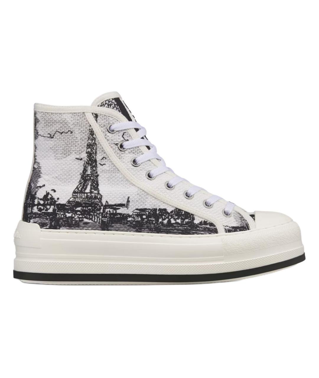 CHRISTIAN DIOR Белые кеды, фото 1