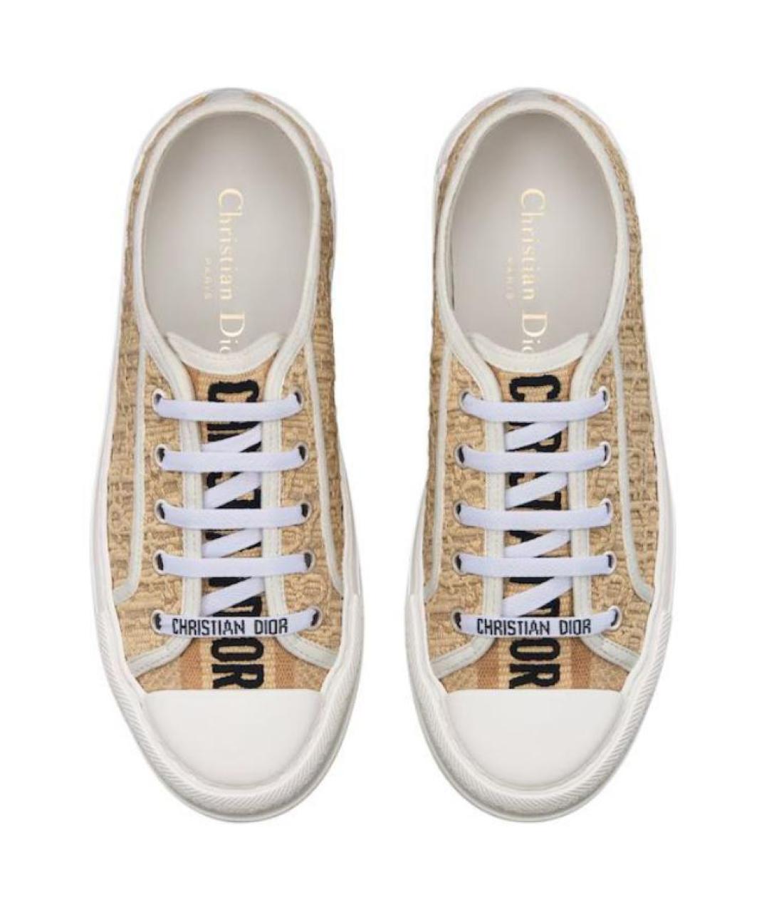 CHRISTIAN DIOR Бархатные кеды, фото 4