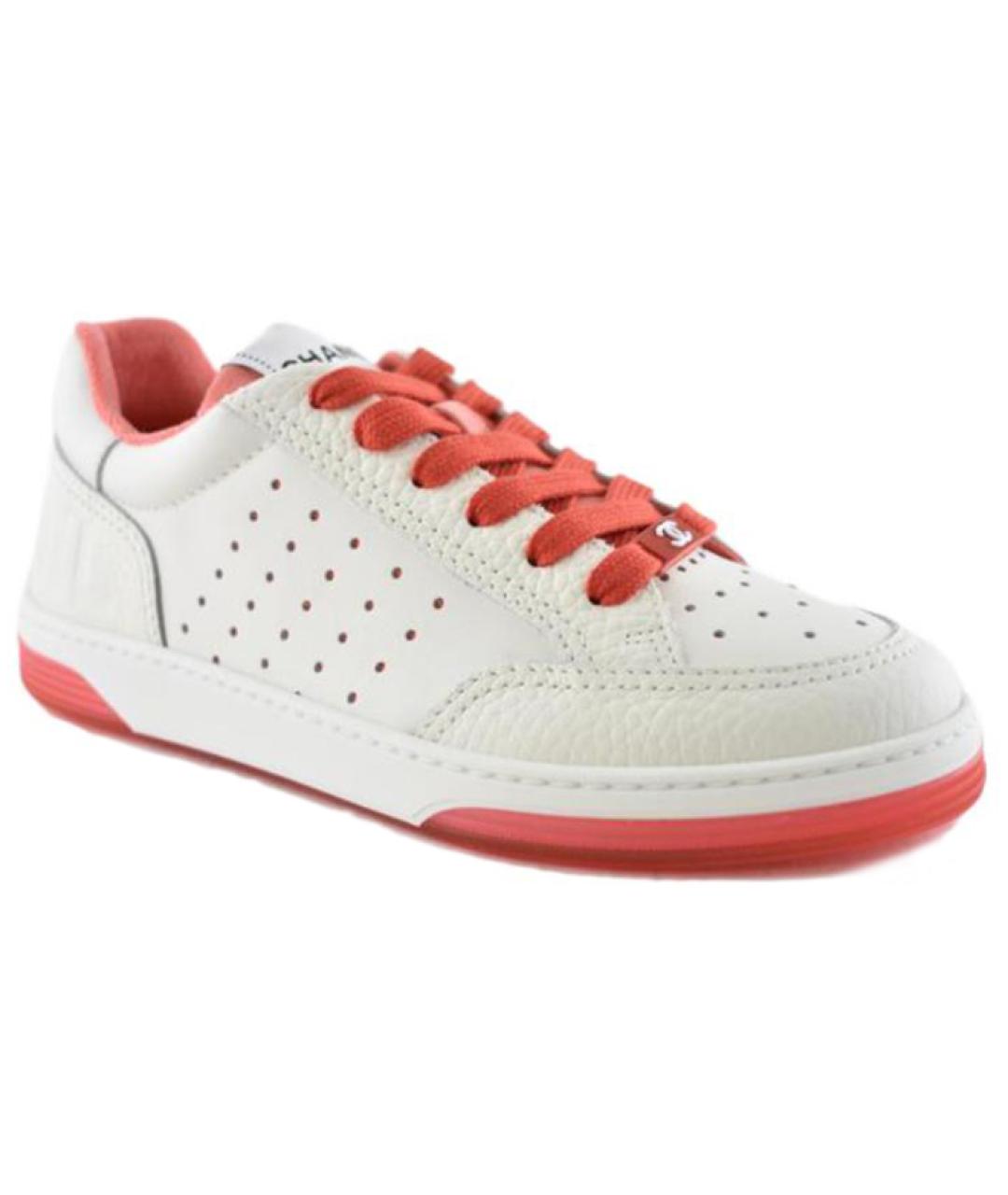 CHANEL Мульти кожаные кеды, фото 3