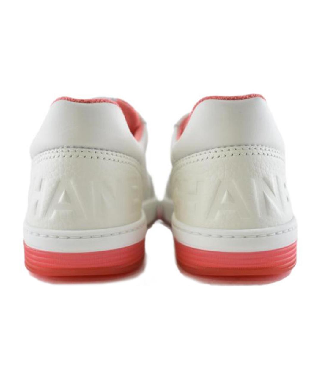 CHANEL Мульти кожаные кеды, фото 4