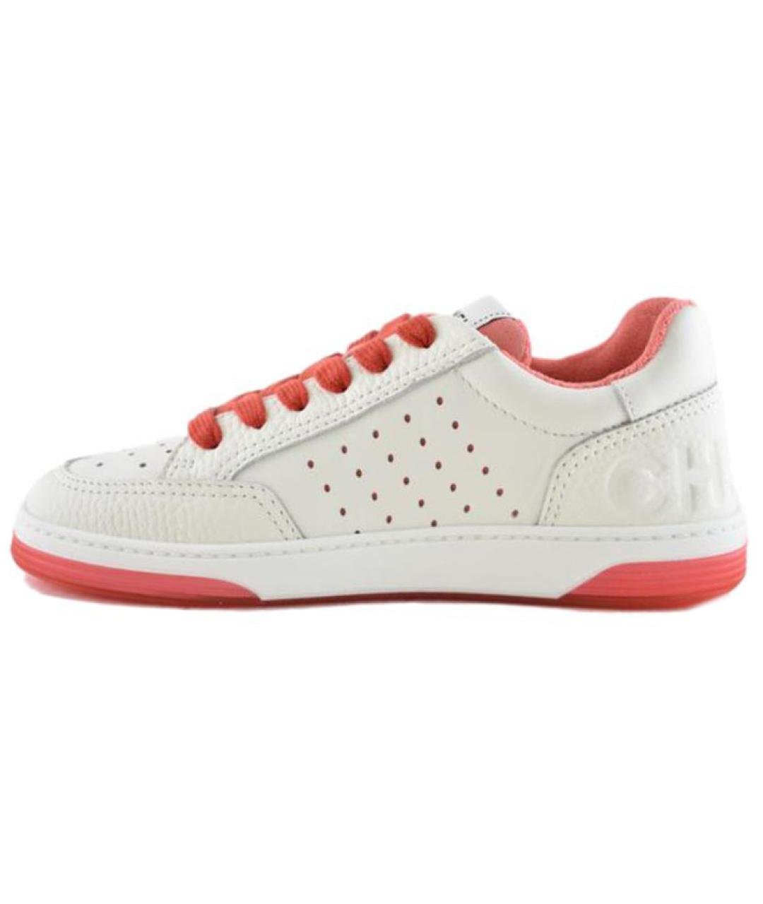 CHANEL Мульти кожаные кеды, фото 2