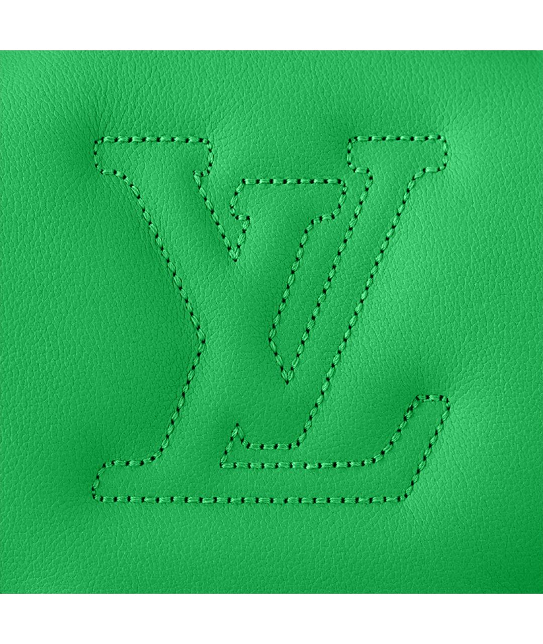 LOUIS VUITTON Зеленая сумка через плечо, фото 6