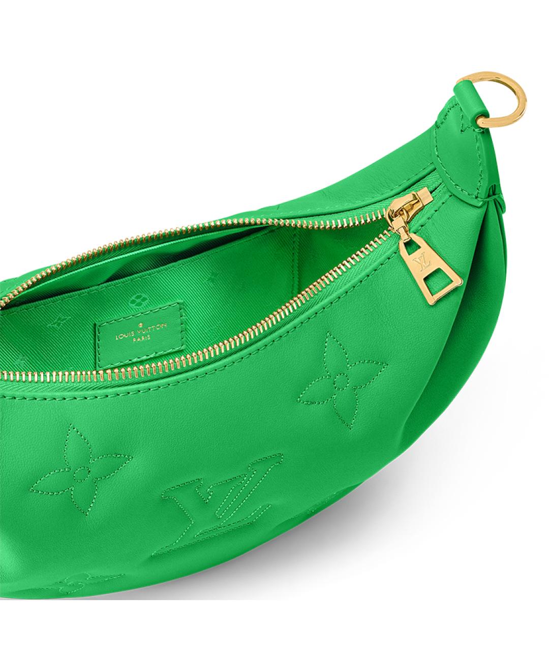 LOUIS VUITTON Зеленая сумка через плечо, фото 7