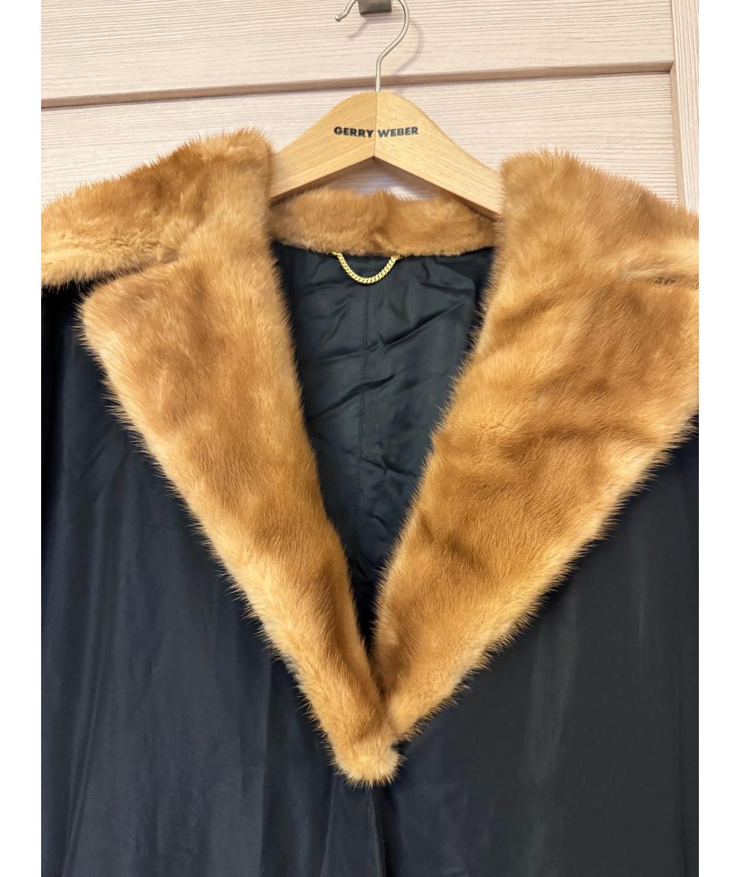 BLUMARINE Черный ацетатный пуховик, фото 4