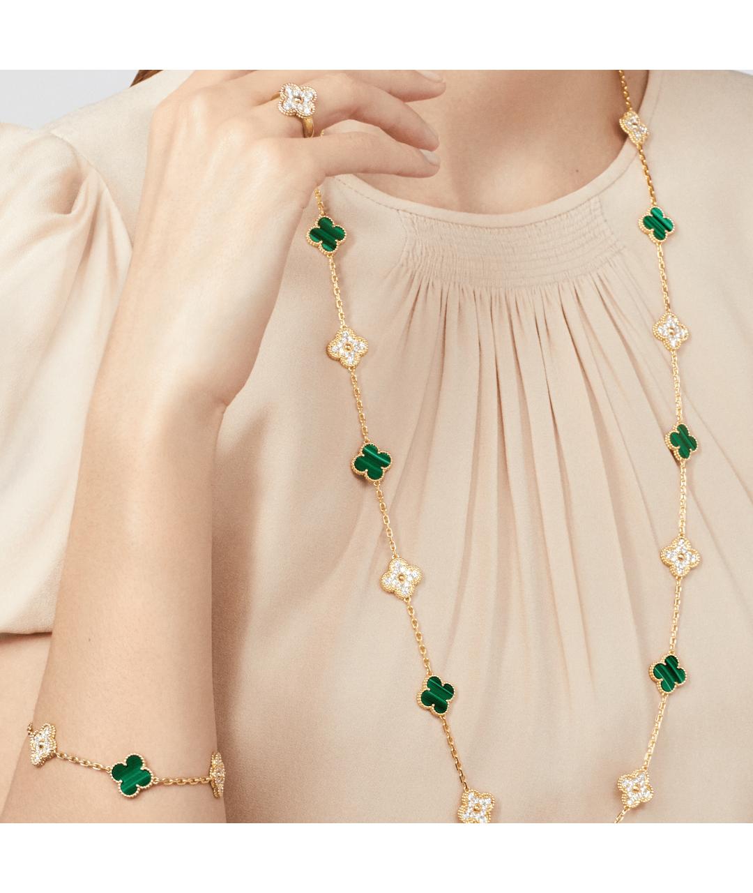 VAN CLEEF & ARPELS Золотой браслет из желтого золота, фото 6