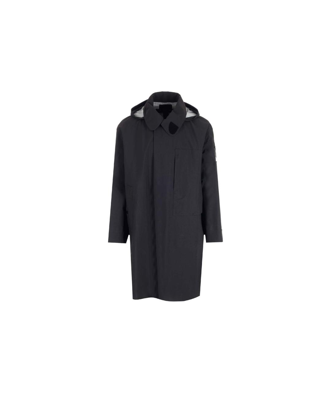 STONE ISLAND Черный тренч / плащ, фото 1