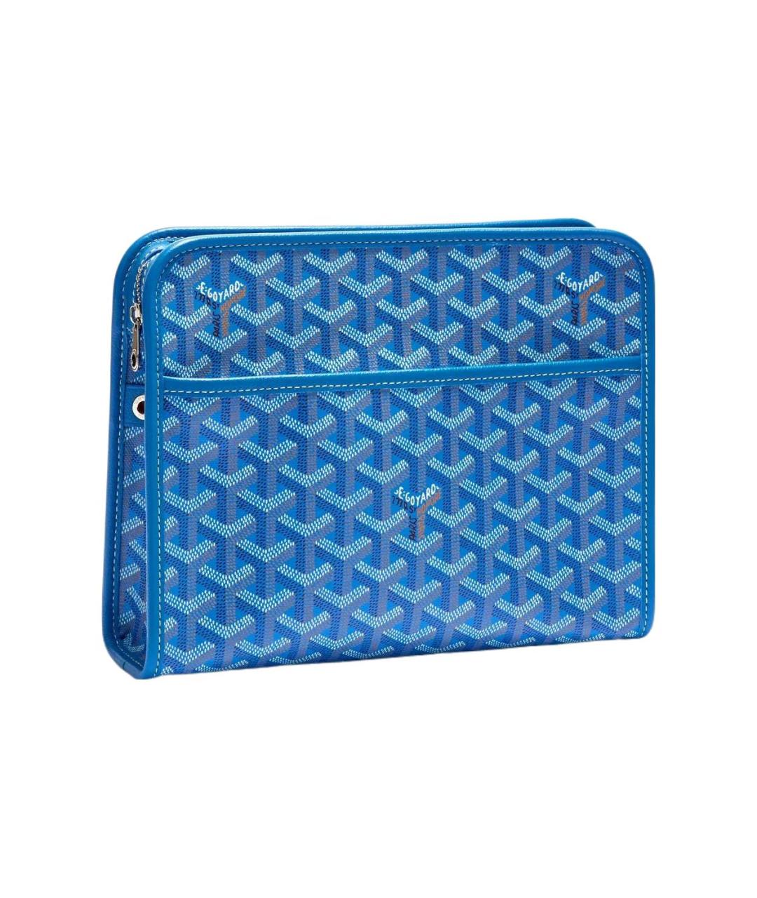 GOYARD Синяя косметичка, фото 1