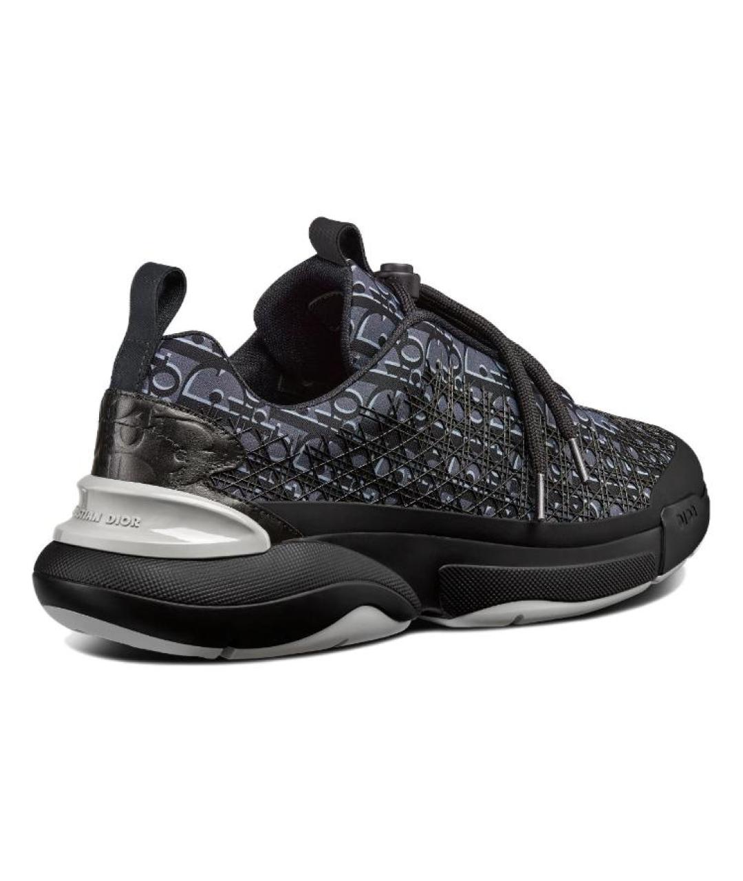 CHRISTIAN DIOR Черные низкие кроссовки / кеды, фото 4
